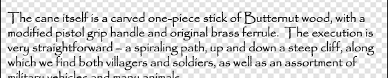 Berkoff Cane